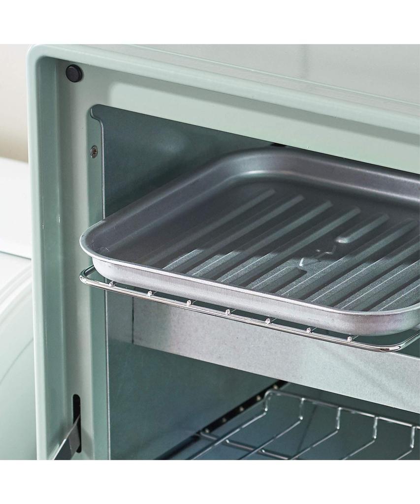 Тостер-духовка вертикальный тостер 2-х уровневый тостер новый тонкий ретро [Toffy] K-TS4 (Античный красный) К-ТС4-АР