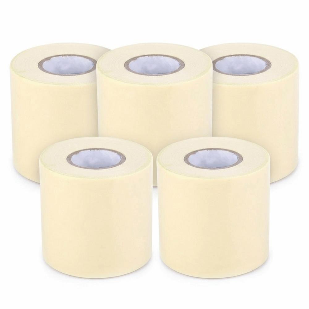 5pcs 6cm/2.4in Width Pipe Insulation Tape PVC Material AC Wrapping Tape Pipe Sealing