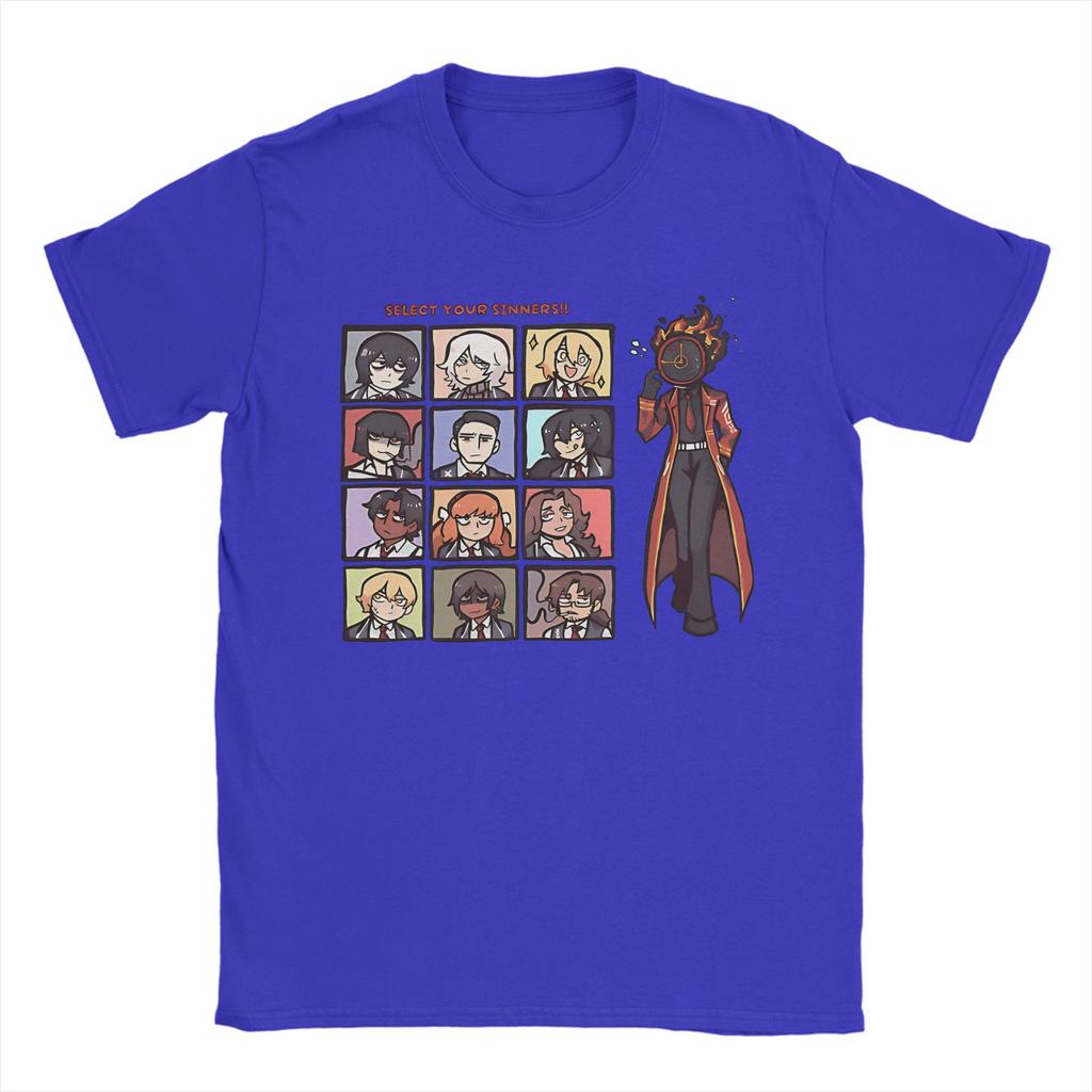 Limbus Company Video game New Arrival T Shirts for Unisex Women Cotton Tee Shirt Clothing