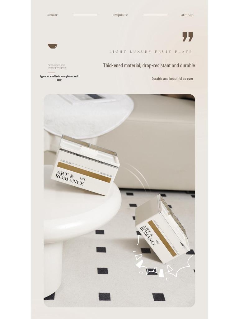 Роскошная многофункциональная коробка для салфеток для гостиной и кухни - Стильное решение для хранения