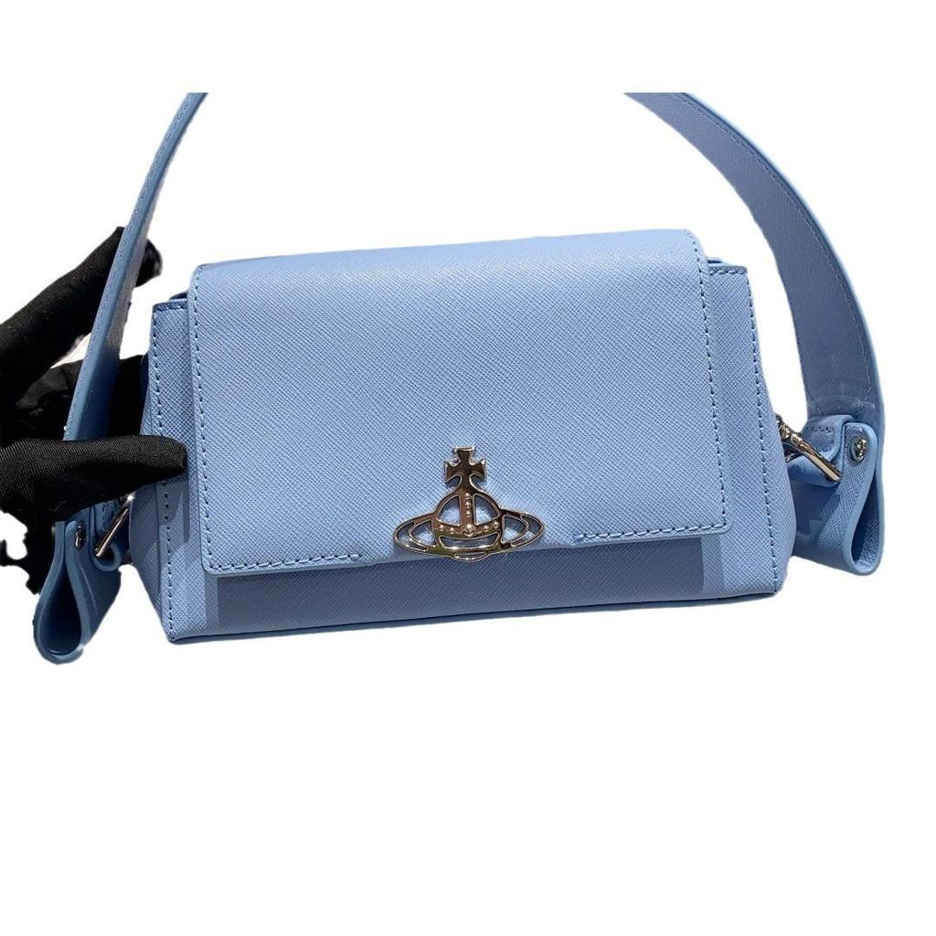 Сумка-багет Empress Dowager Blue Medium - Сумка-пельмень Mist Saturn с цепочкой-ведром Vivian