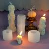 3D Halloween Candle Mold Skull Head Horror Ghost Pumpkin Silicone Mold DIY Handmade Aromatherapy Soap Resin Candle Making Tools