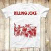Killing Joke Музыкальная группа Солдаты Футболка Мем Топ 3734 винтажный Стильный стритвир Дышащий Универсальный мужской с принтом