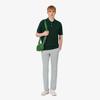 Lacoste Мужской свитер-поло с коротким рукавом из пике PH942E-56GAFK