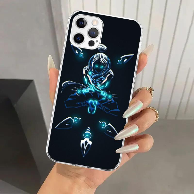 Valorant Jett Phone Case for Iphone 17 Air 16 15 Plus 14 13 Mini 12 11 Pro Max 16E 7 8 SE 2020 Soft Funda Print Shell 16 15 14 1