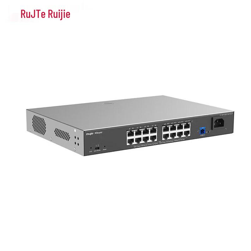 Ruijie RG-NBF2100S 16-Port Gigabit Layer 2 Managed PoE Access Switch