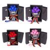 7 Heads Rose Artificial Bouquet Little Bear Gift Box Valentine's Day Handmade False Flower Bouquet Mother's Day Birthday Party G