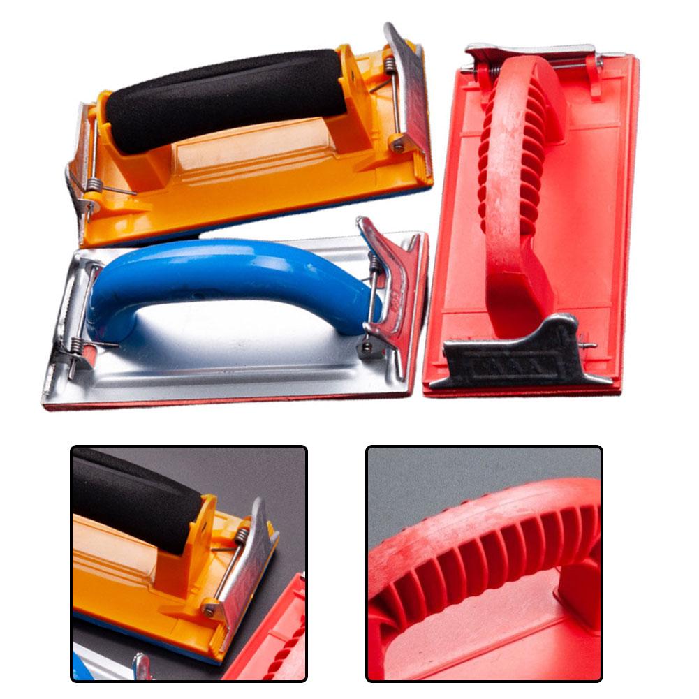 Sandpaper Holder Grinding Polish Tool Woodworking Abrasive Tool Wall Sand Board
