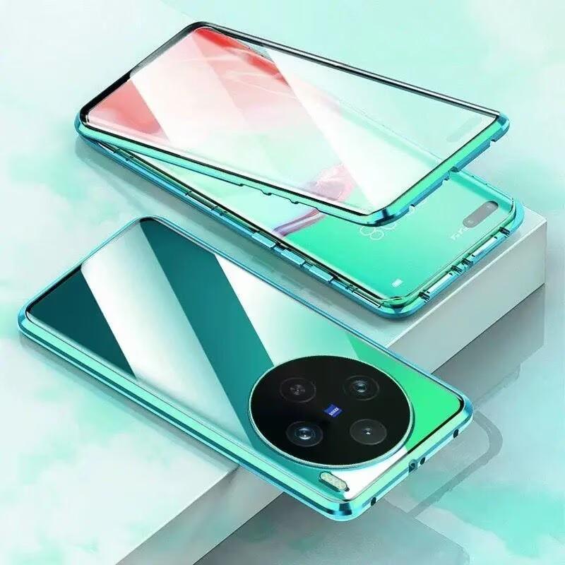 Чехол для Xiaomi 15 14 Ultra с двусторонним закаленным стеклом и металлической рамкой, бамперами для телефона, полной защитой объектива