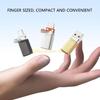 Кардридер B03C Type C для карт MicroSD, легкий доступ к файлам с помощью прилагаемых USB-адаптеров для ПК и ноутбука