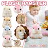 Small Hamster Doll Pendant Plush Toy Key Chain Hanging School Bag Hamster Doll