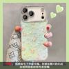Ins цветочный бант для iphone17promax Чехол для iPhone 16 летний 15 маленький свежий 14/13