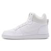 Court Borough Non Slip Lightweight Mid Top Skateboard Shoes Men's Pure White  Sneakers  838938-111