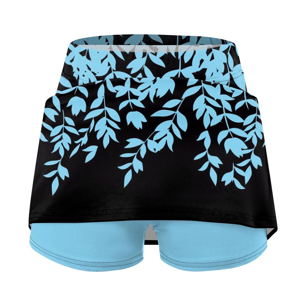 Эластичные брюки-кюлоты для йоги для женщин, спортивные шорты с принтом, легкие узкие однотонные бегуны с высокой талией