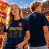 Футболка с двумя звездами чемпионата мира сборной Испании