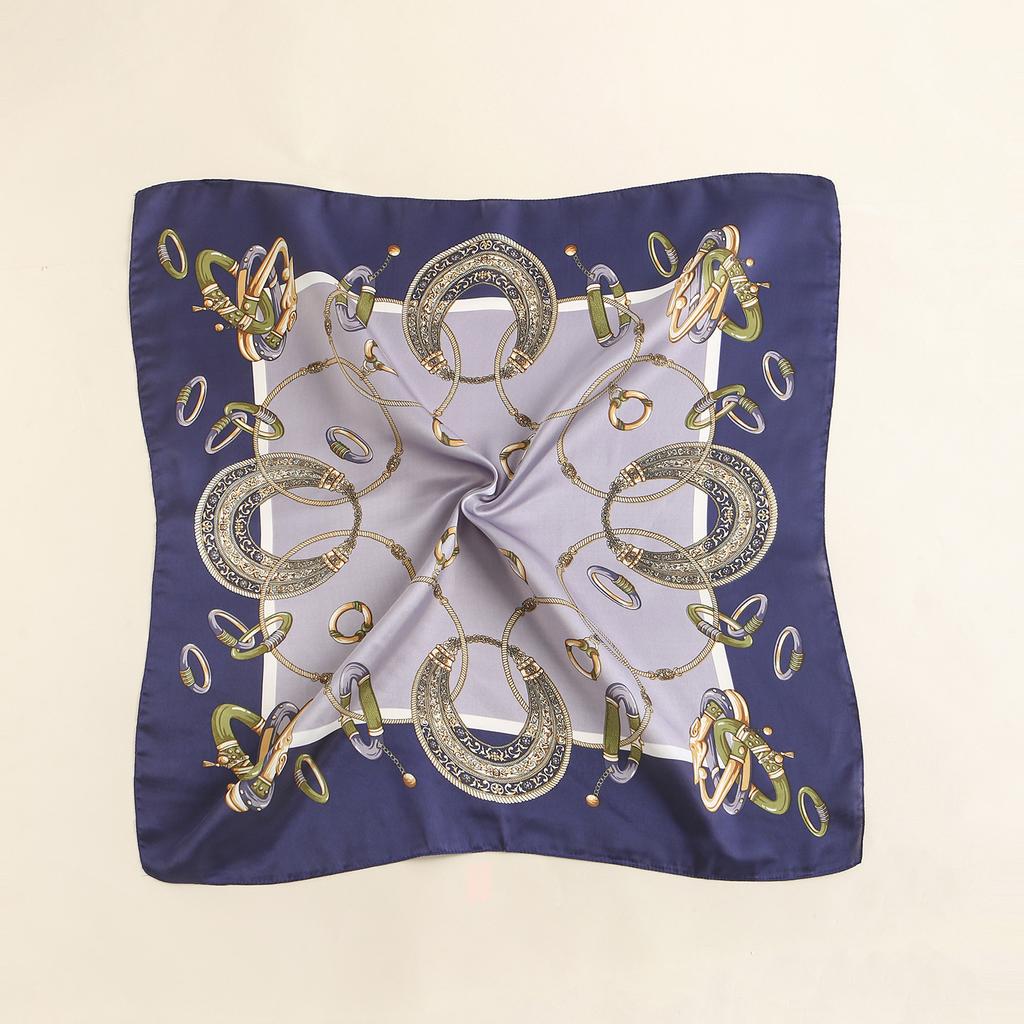 2024 New 70 CM Silk Shirt Decoration Small Square Scarf Fashionable And Versatile Commuting Scarf Neck Protection Scarf