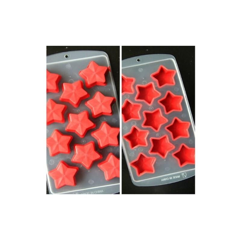 Versatile Silicone Mold For Chocolate Ice Cubes Fondant Soap Jello Candy Molding
