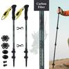 Треккинговые палки из 3K углеродного волокна, Легкие походные палки, Палки для хайкинга, подходящие для походов, треккинга, грязевой местности и снежных условий