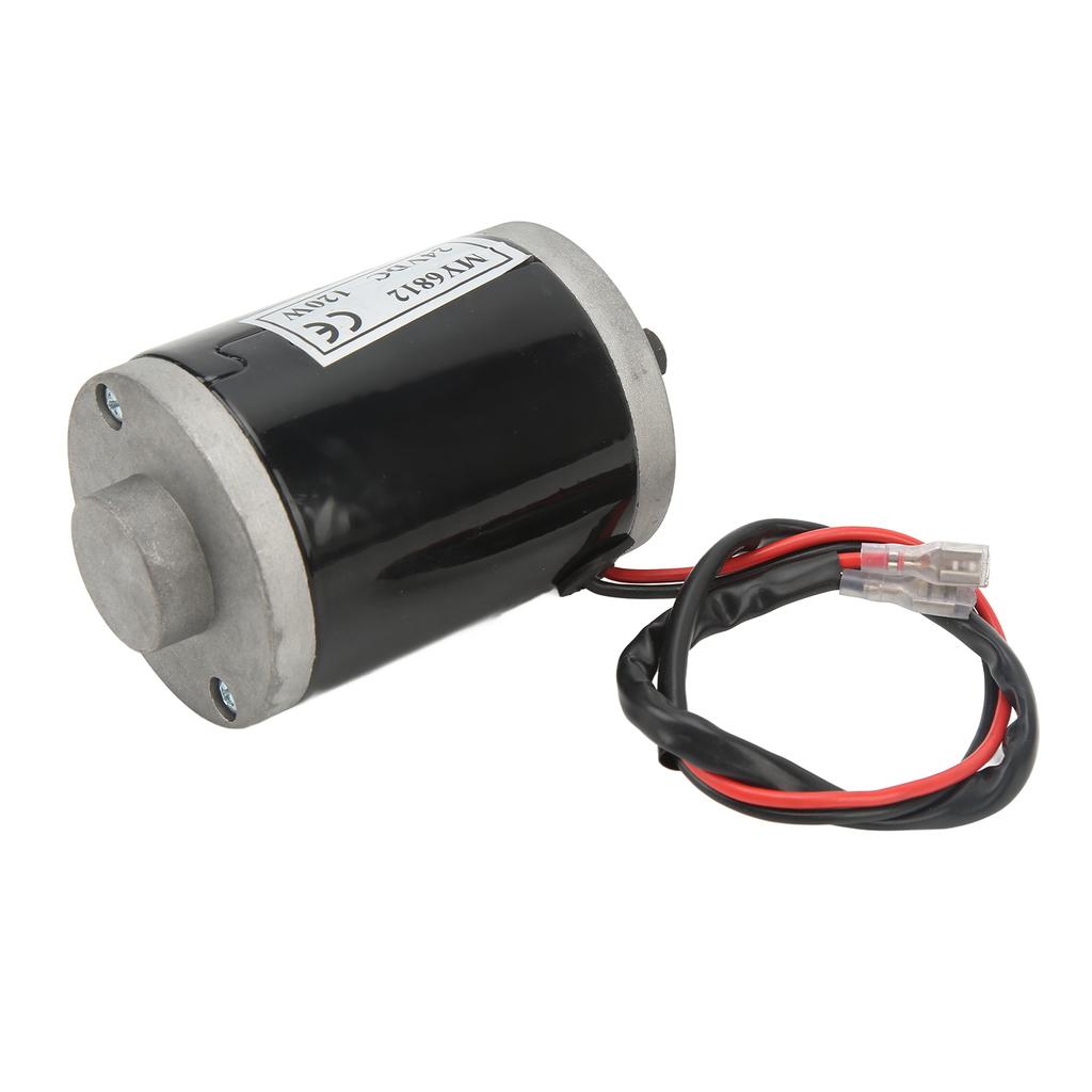 Electric Brushed Motor 24V120W High Speed Aluminum Alloy Brushed DC Motor for Electric Scooter