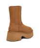 Ugg [Women] Chunky Zipper Heel Boots (Classic Twin Seam New Heights) - Chestnut / 1158313Che