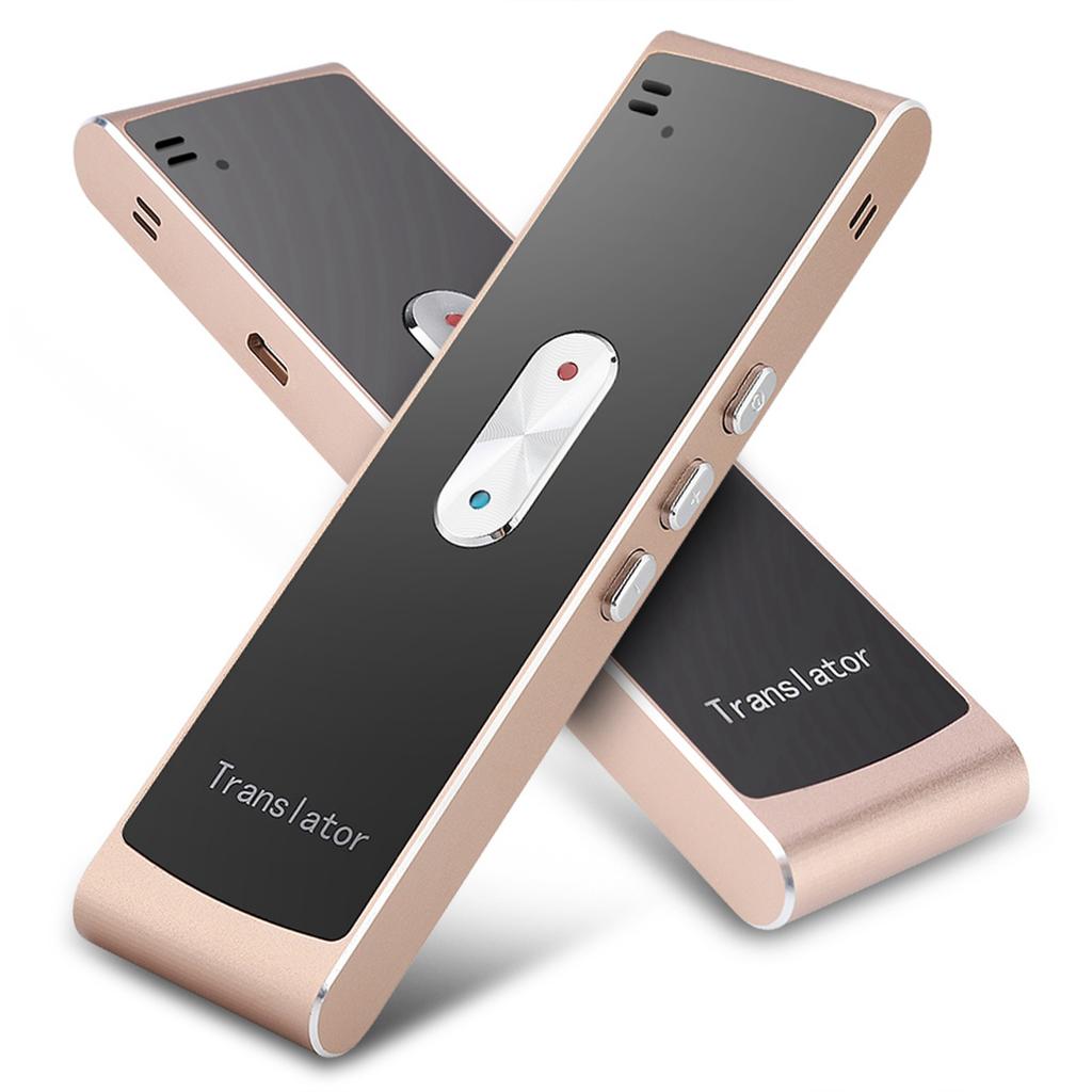 New T8S Intelligent Translator Multilanguage Two Way Real Time Interpretation Translator(Gold)