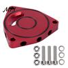 Air-tight Turbocharger Seal Turbo BOV Gasket Plate for Honda Civic 2015-2021 1.5T, 1.5T Aluminum Blow Off Valve Replacement, Exhaust Embedded Rubber