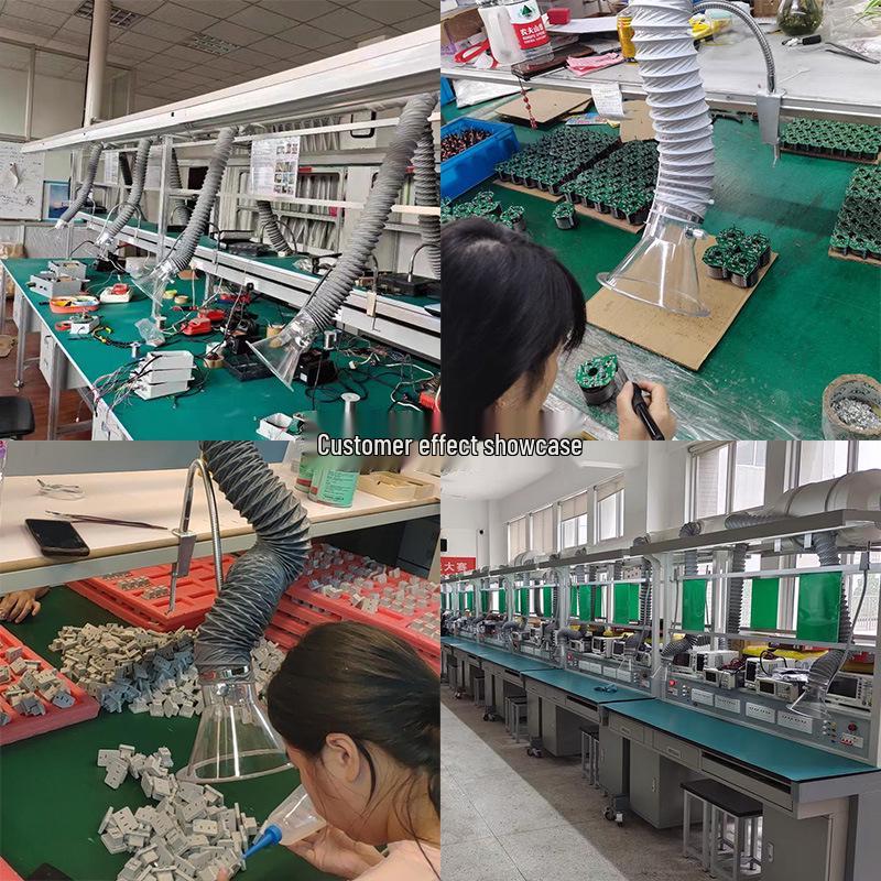 Паяльный вытяжной колпак Соединитель раструба для удаления дыма - Доступен в размерах 2,5, 3 и 4 дюйма