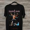SAINt JHN рэпер черная футболка футболка Все размеры от S до 5XL 3F298 винтажная стираная с принтом Топ для повседневной носки слегка мужской
