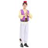 Mens Arabian Prince Costume Aladdin Street Rat Suits