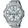 G-SHOCK GST-W110D-7AJF [G-STEEL] Круглые часы Серебряный Нержавеющий Цифровые Аналоговые