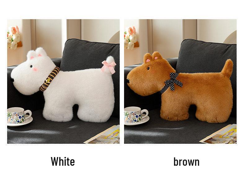 Кросс-бордер Подушка для собаки New Collar - Милая игрушка, кукла для дивана и домашний декор West Highland