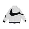 Nike Реверсивная флисовая куртка с большим свушем Азиатский размер Белый Черный BQ6546-114