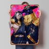 Hades Game Characters Thanatos and Zagreus Metal Poster Custom Wall Art Retro Vintage Tinplate Signs for Man Cave Room Decor Men