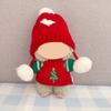 [Cloth Only] 17cm Doll Clothes New Year and Christmas Sweater Set Doll Clothes Set-Handcrafted Crochet Outfit