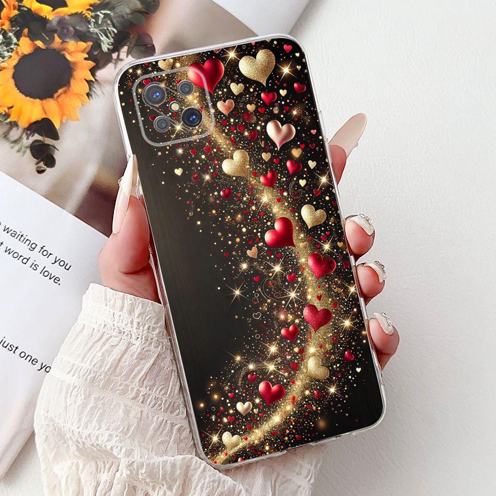 Прозрачный чехол-крышка для Oppo Reno 4Z 5G CPH2065 Милый Кот Модные Цветы Расписанный Мягкий Задний Чехол Для Телефона Oppo Reno4 Z 5G