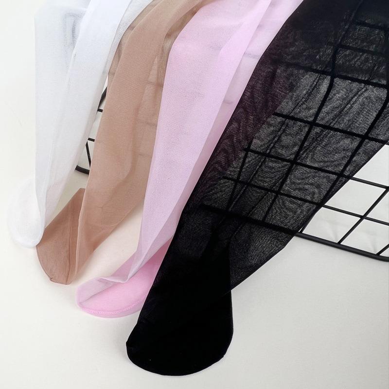 Summer Children Thin Pantyhose Elasticity Baby Girl Dance Perform Soild Color Socking Kids Tights Princess Skirt Accessories