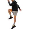 Li-Ning Мужские толстовки Fitness Series Zip-Up Hoodie Black AWDU167-1
