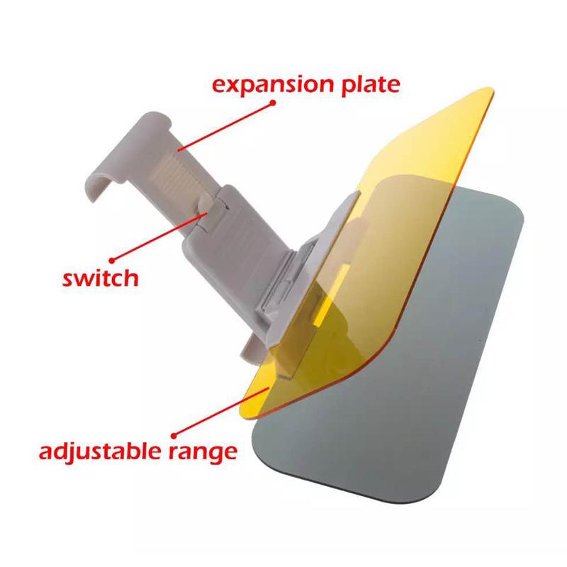 Высокое качество HD автомобильные солнцезащитные козырьки, очки для глаз, ночное противоослепляющее зеркало, прозрачные солнцезащитные козырьки, зеркало для вождения, прозрачное