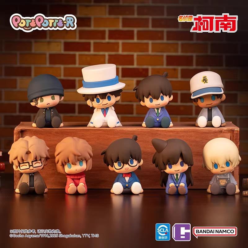 Original Detective Conan Series Blind Box PVC Anime Character Model Collection Desktop Decoration Holiday Toys Gifts