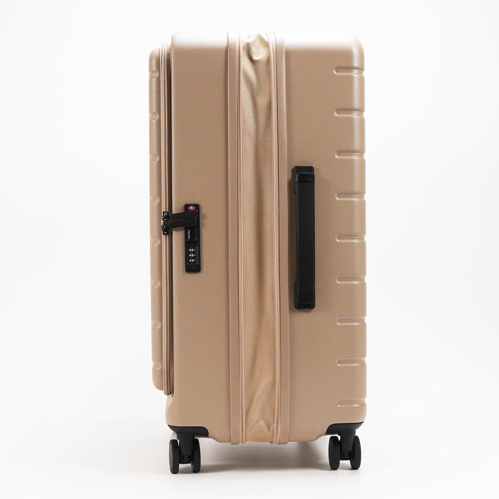Ace Suitcase M Size 5 Nights 6 Days 6 Nights 7 Days Capacity Expansion Function Front Open 4kg Carry Case Carry Bag Escalera 62L/71L No.05652