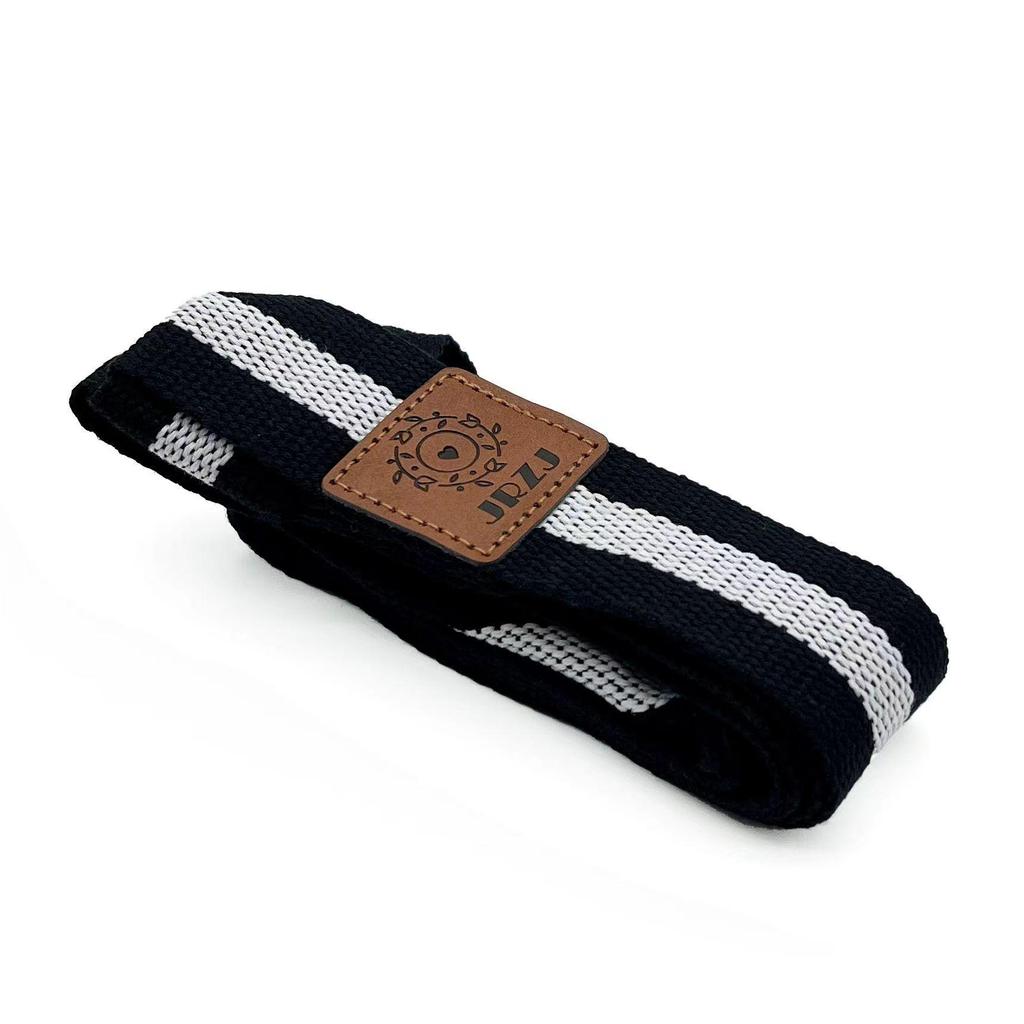 Adjustable Cotton Yoga Mat Carry and Stretch Strap