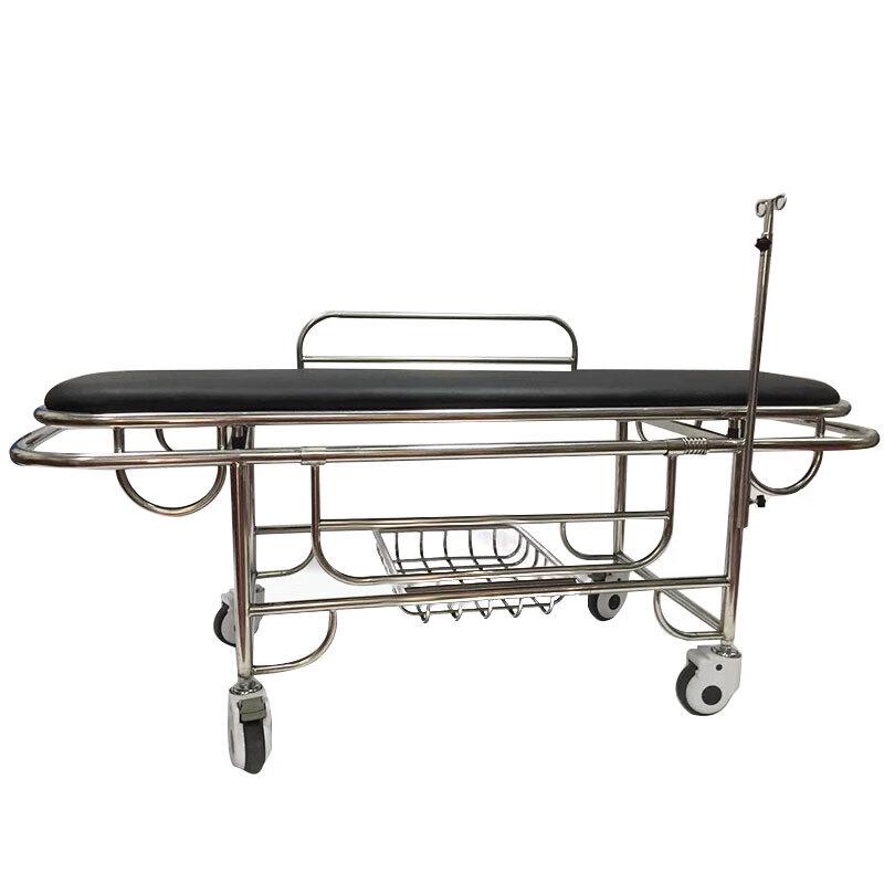Zuolou Stainless Steel Emergency Rescue Stretcher Trolley