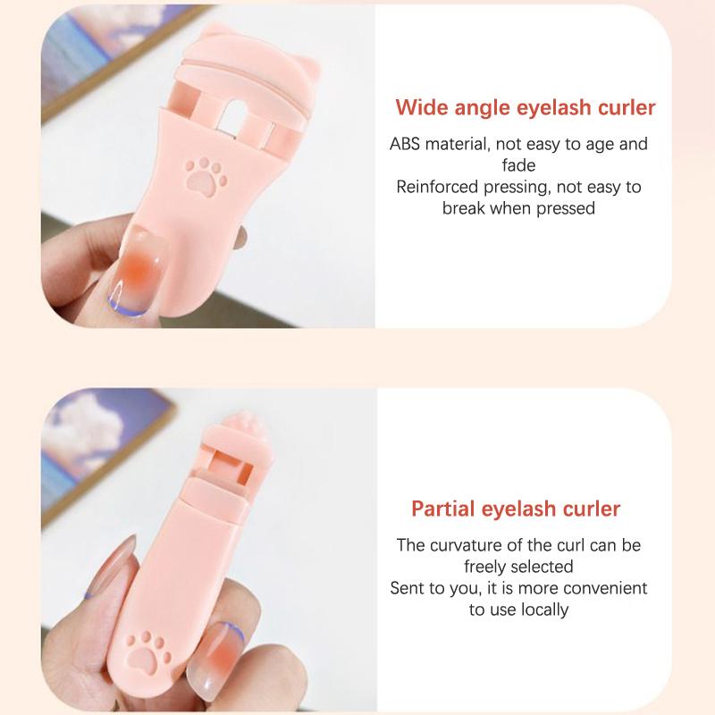 Симпатичные кошачьи когти, щипцы для завивки ресниц, долговечные профессиональные зажимы для ресниц, инструмент для красоты глаз, косметический инструмент, подходящий для всех форм ресниц