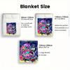 Friday Night Funkin 2D Flat Pattern Flannel Blanket High quality All Seasons Warmth and Comfort Perfect for Christmas Gifts.