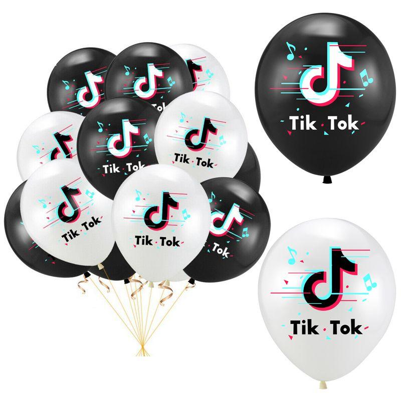 Привлекательный латексный шар в стиле TikTok для ярких украшений на день рождения
