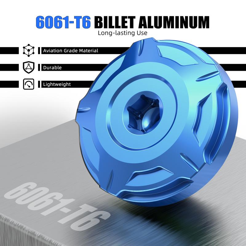 For 1996-2024 Suzuki DR650S DR650SE Oil Filler Plug Aluminum Motorcycle Oil Filler Cap Cover for Suzuki DR650 S SE DR650S\SE