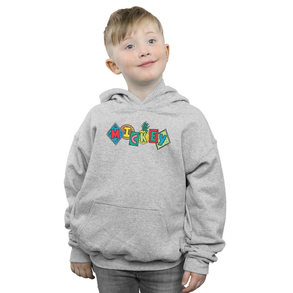 Disney Boys Mickey Mouse Fruit Blocks Hoodie