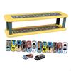 Children's Toy Car Storage Rack Garage for Collectibles 1/64 Diecast Model Easy Assembly