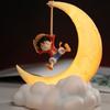 One Piece Луффи Ночник Аниме Периферия Настольное Украшение Лунная Лампа Детские Высококачественные Подарки Прочный Долговечный