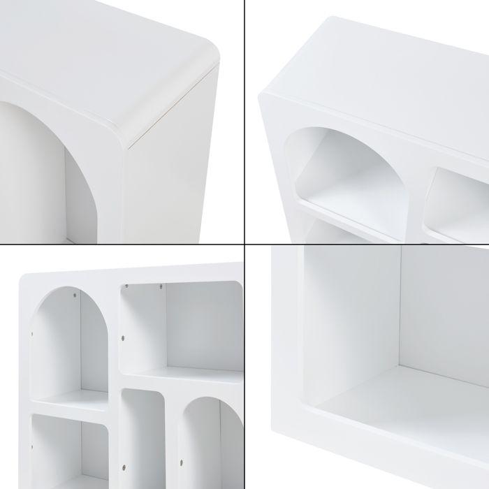 Buffet Vågå 110 x 30 x 70 cm blanc
